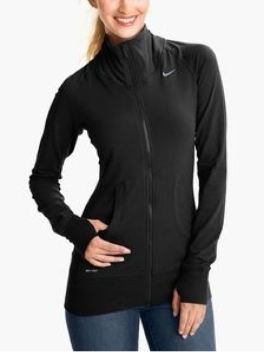 Nike Black Women's Full-Zip Training Jacket